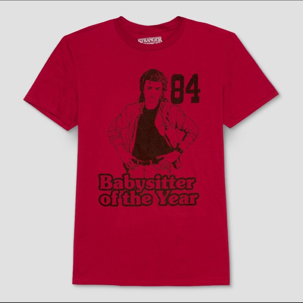Men's Short Sleeve Stranger Things Crew NeckShirt